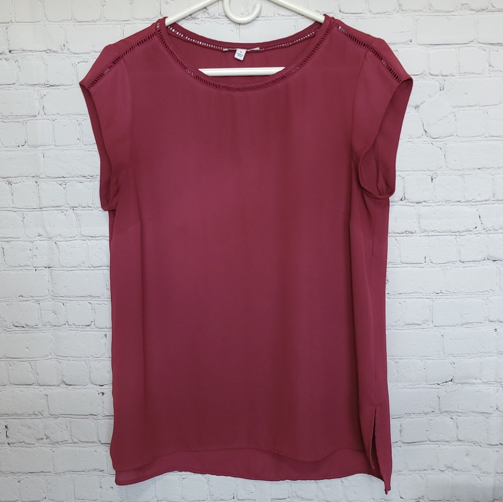 BOGO 🌷 DR2 Dusty Rose Pink Blouse | Size Medium